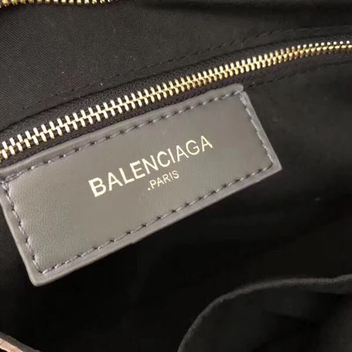 BALENCIAG巴黎世家 機車包 38cm原版山羊皮配金邊 手提肩背斜挎包  BL1369